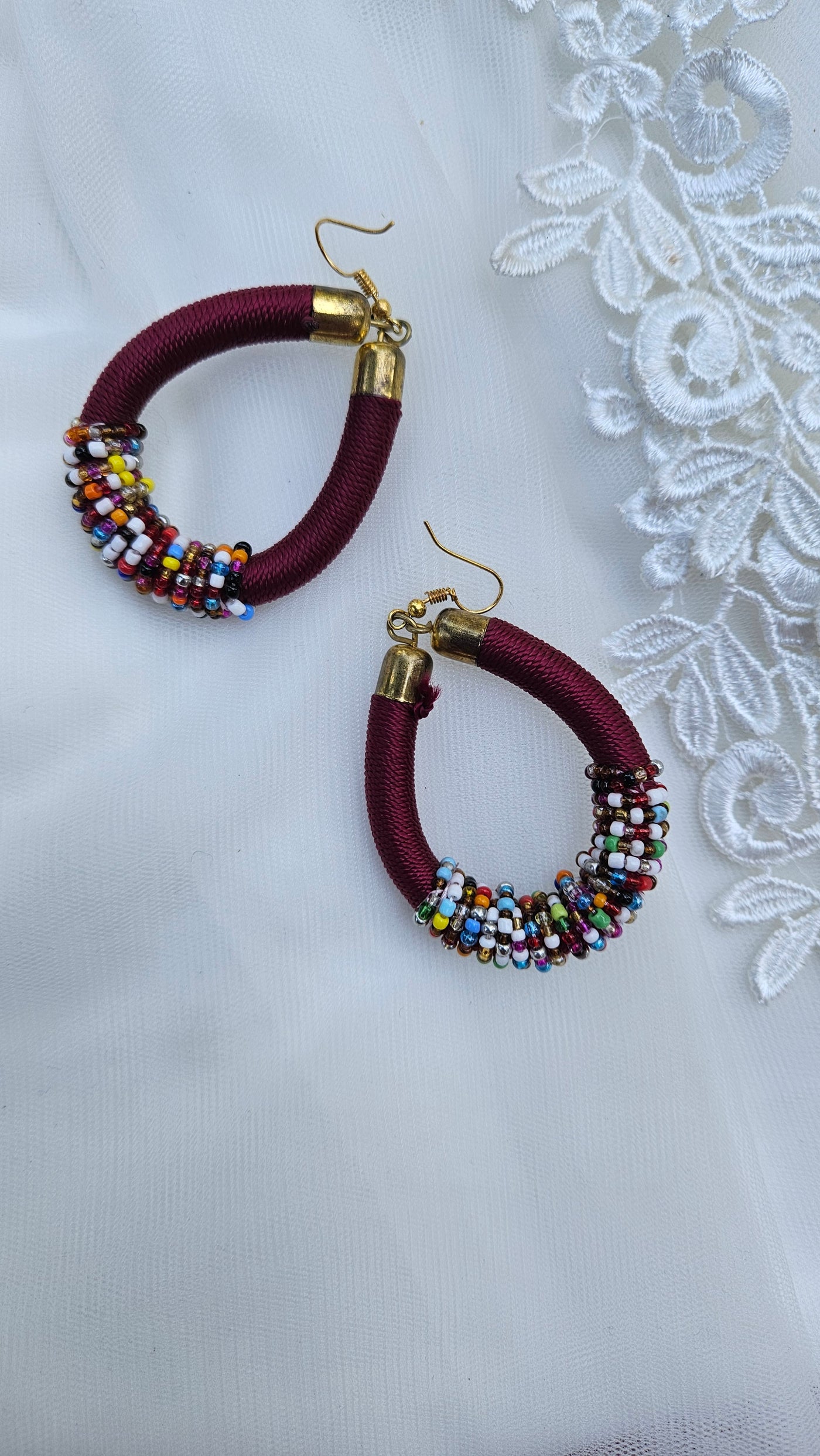 Maasai Beaded African Earrings