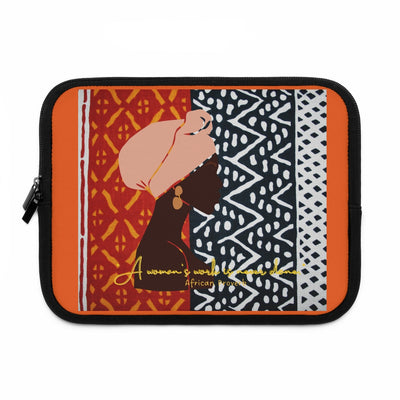 Afro Turban Woman Laptop Sleeve