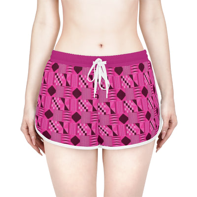 Kente Pink Shorts for Women