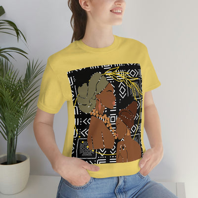 Afro Turban Women Tshirt Cotton Unisex Tee