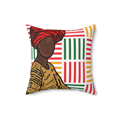 Traditional Woman African Tribal Culture Pillow Case