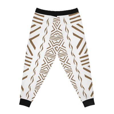 Unisex  MudCloth Black and White Pattern Joggers Pants