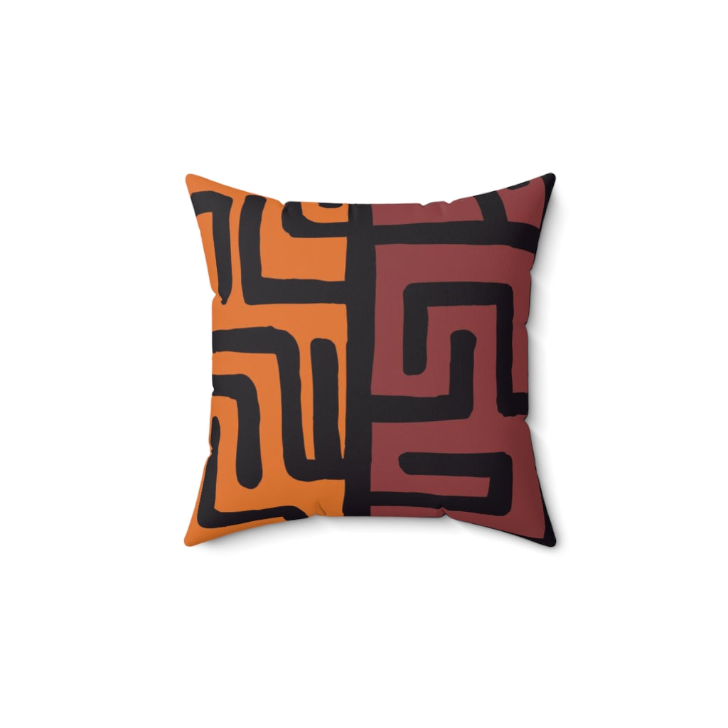 African Tribal Culture Pillow , Ankara Print Cushion,  African Print Pillow , Afrocentric Home Decor