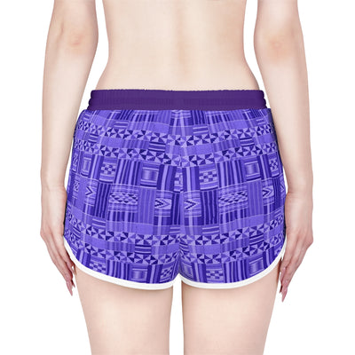 Kente Purple Shorts for Women