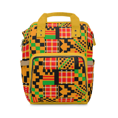 Kente Colorful Diaper Backpack