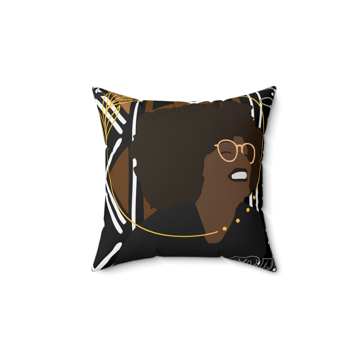 Afro Woman African Tribal Culture Pillow Case