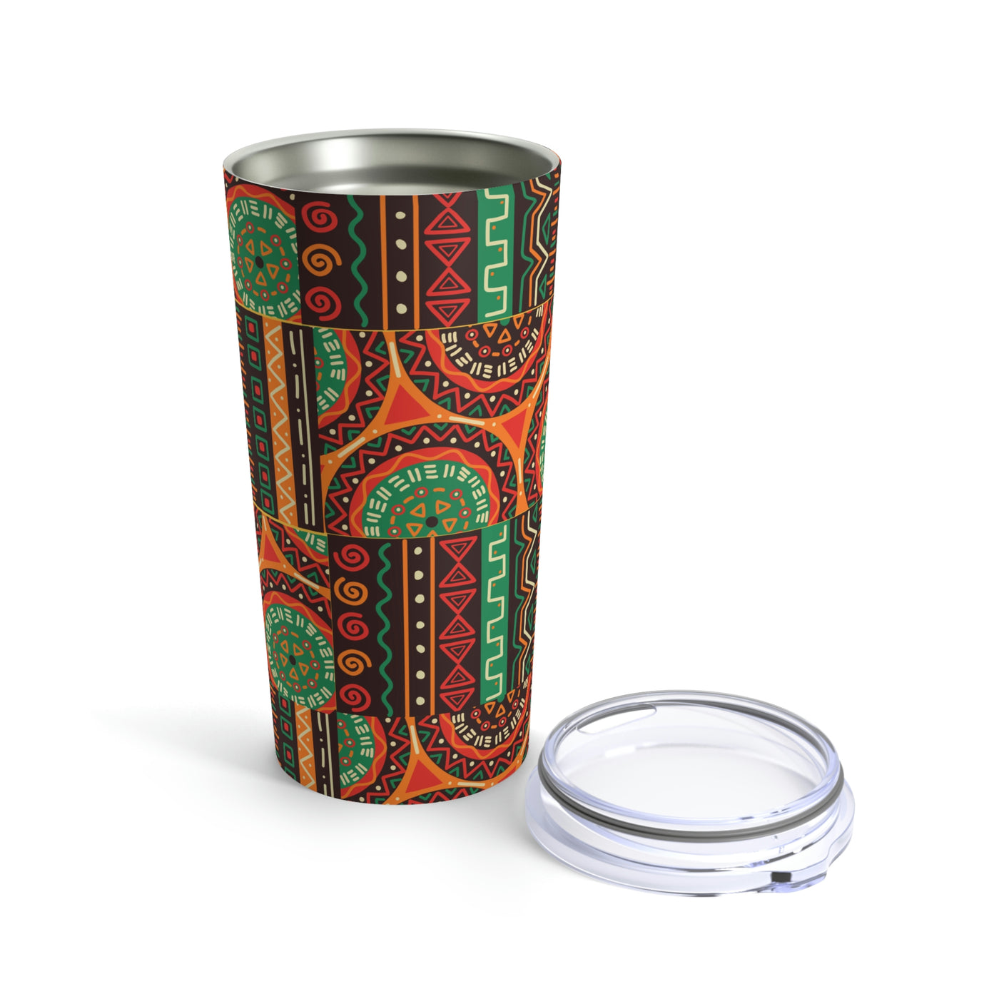 African Print Patchwork 20oz Travel Mug