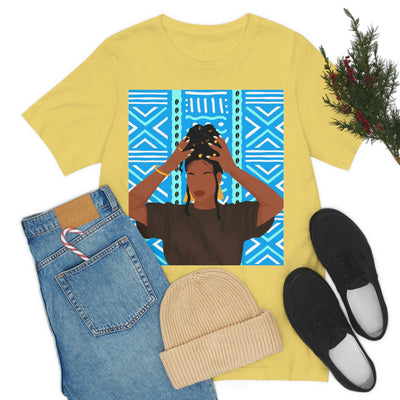 Black Queen Afro African Cotton Unisex Tee