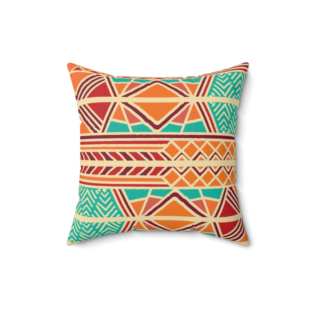 African Tribal Culture Pillow , Ankara Print Cushion African Print Pillow Pillow , Afrocentric Home Decor