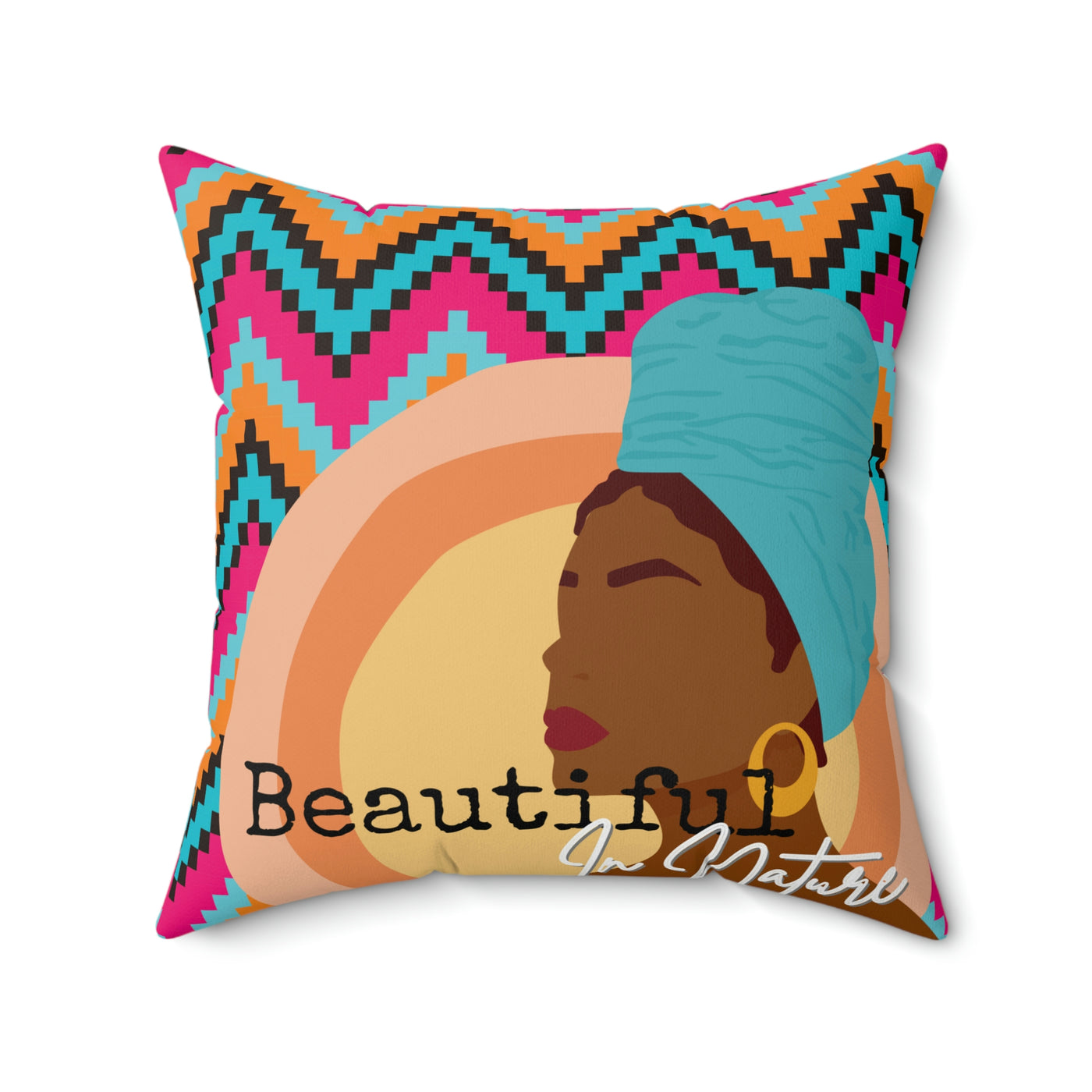 Melanin Woman African Tribal Culture Pillow Case