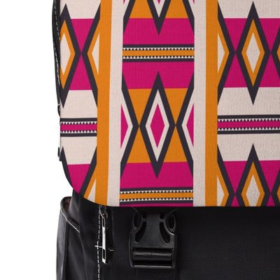 Unisex Pink Kente Back Pack