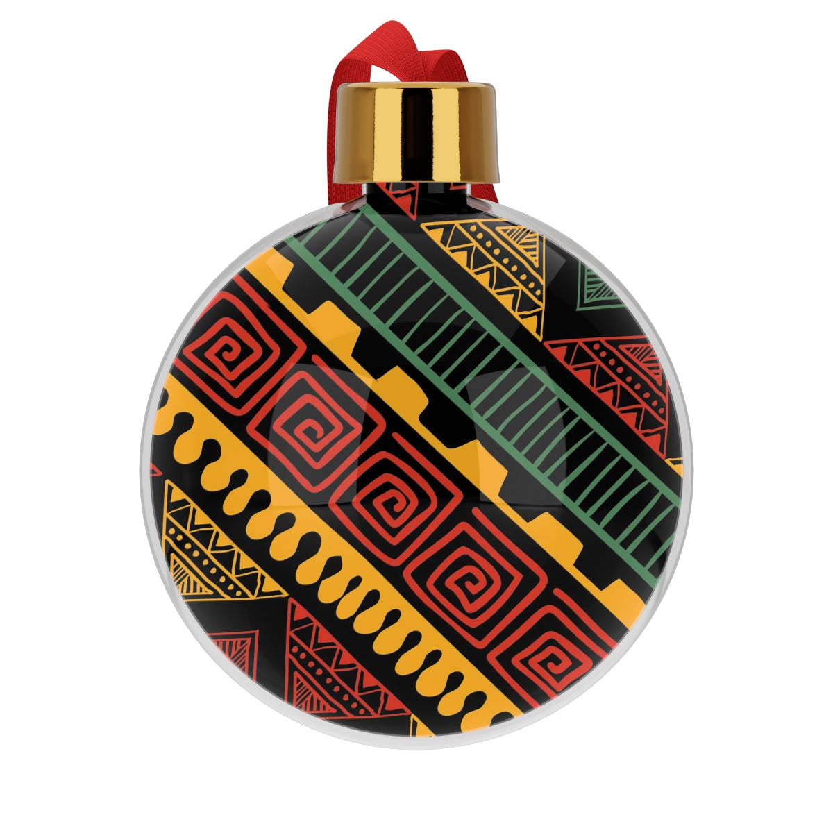 Pan African Kente Christmas Ornament