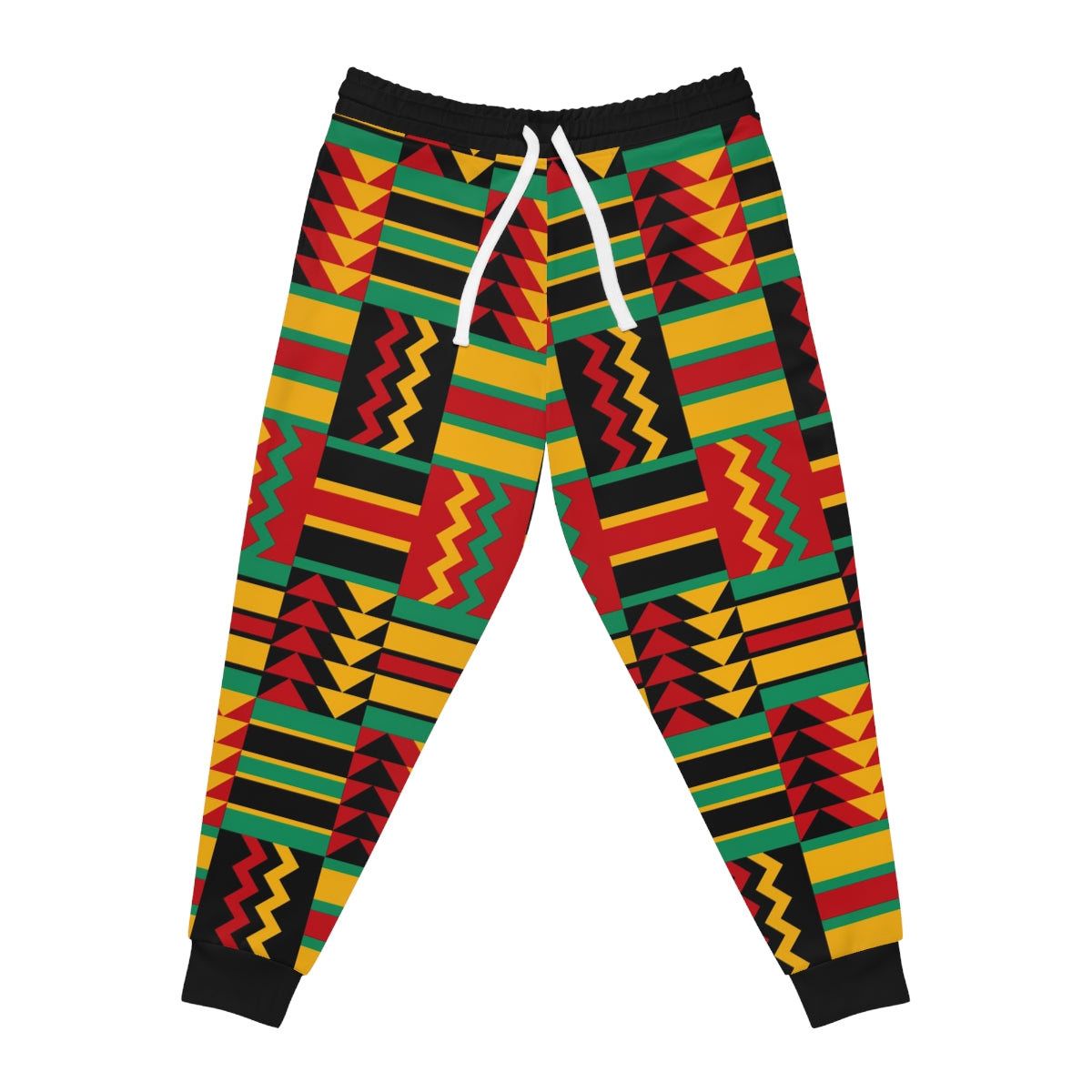 Unisex Kente Afro Color Pattern Joggers Pants