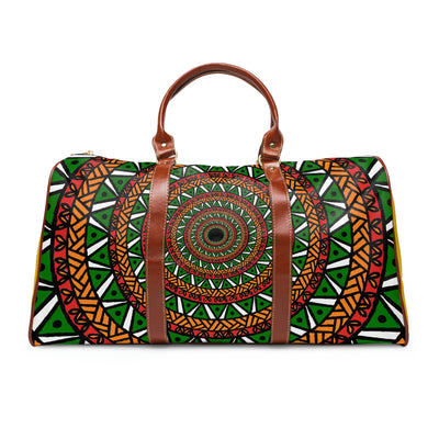 Circular Geometric African Travel Bag