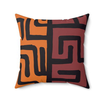 African Tribal Culture Pillow , Ankara Print Cushion,  African Print Pillow , Afrocentric Home Decor