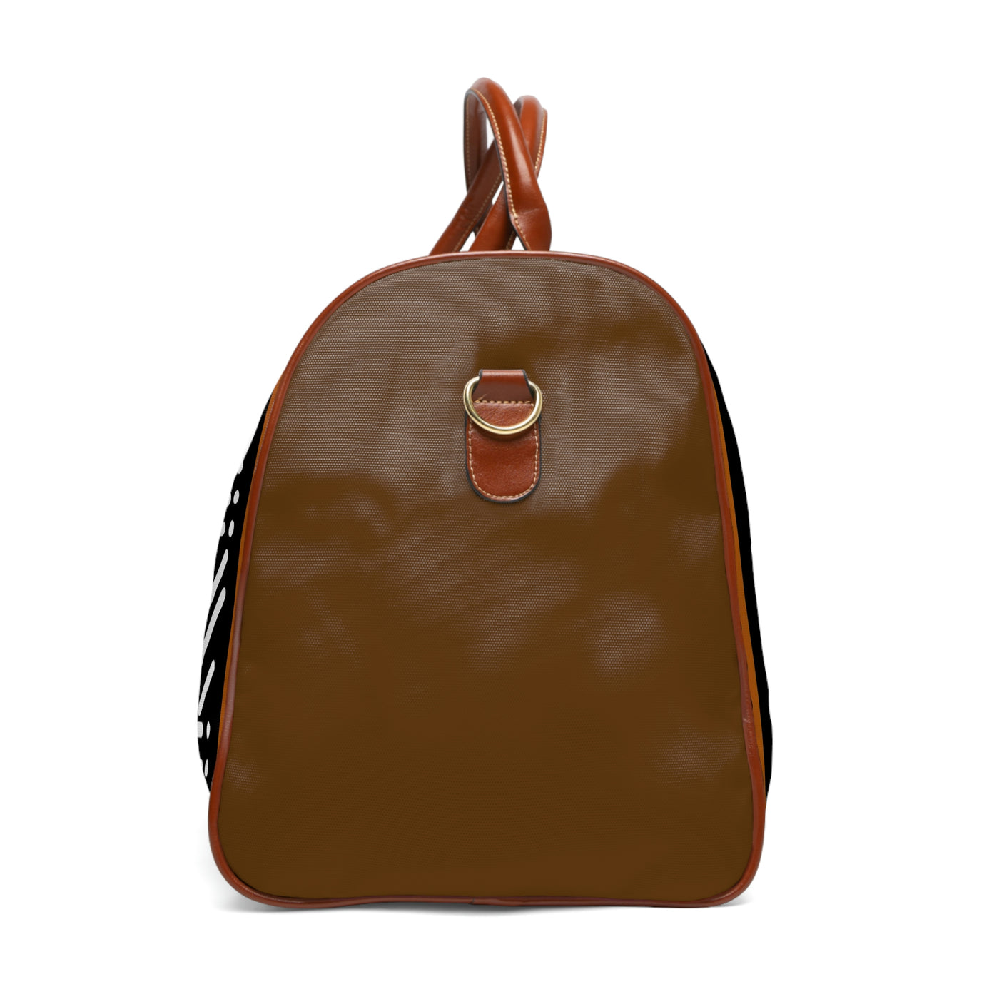 Mudcloth Light Brown Travel Bag