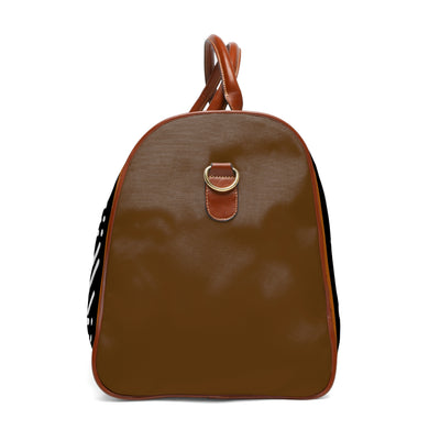 Mudcloth Light Brown Travel Bag