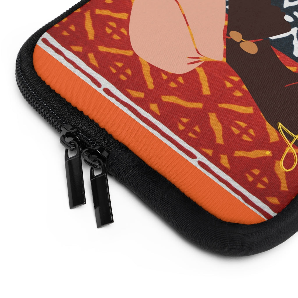 Afro Turban Woman Laptop Sleeve