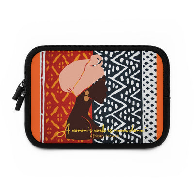 Afro Turban Woman Laptop Sleeve