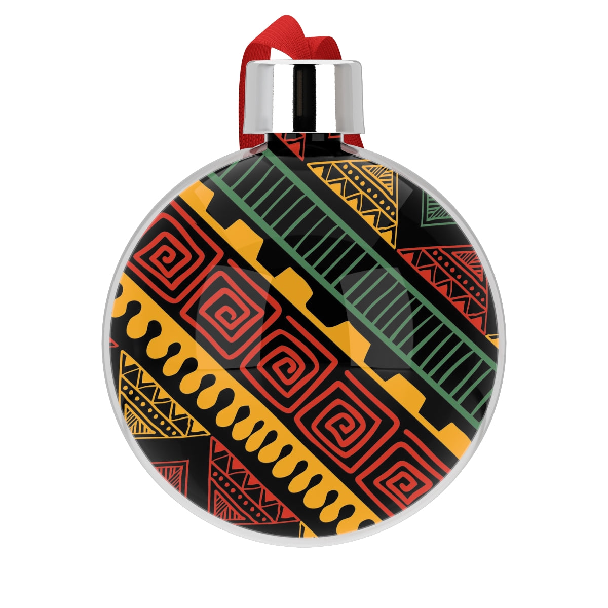 Pan African Kente Christmas Ornament