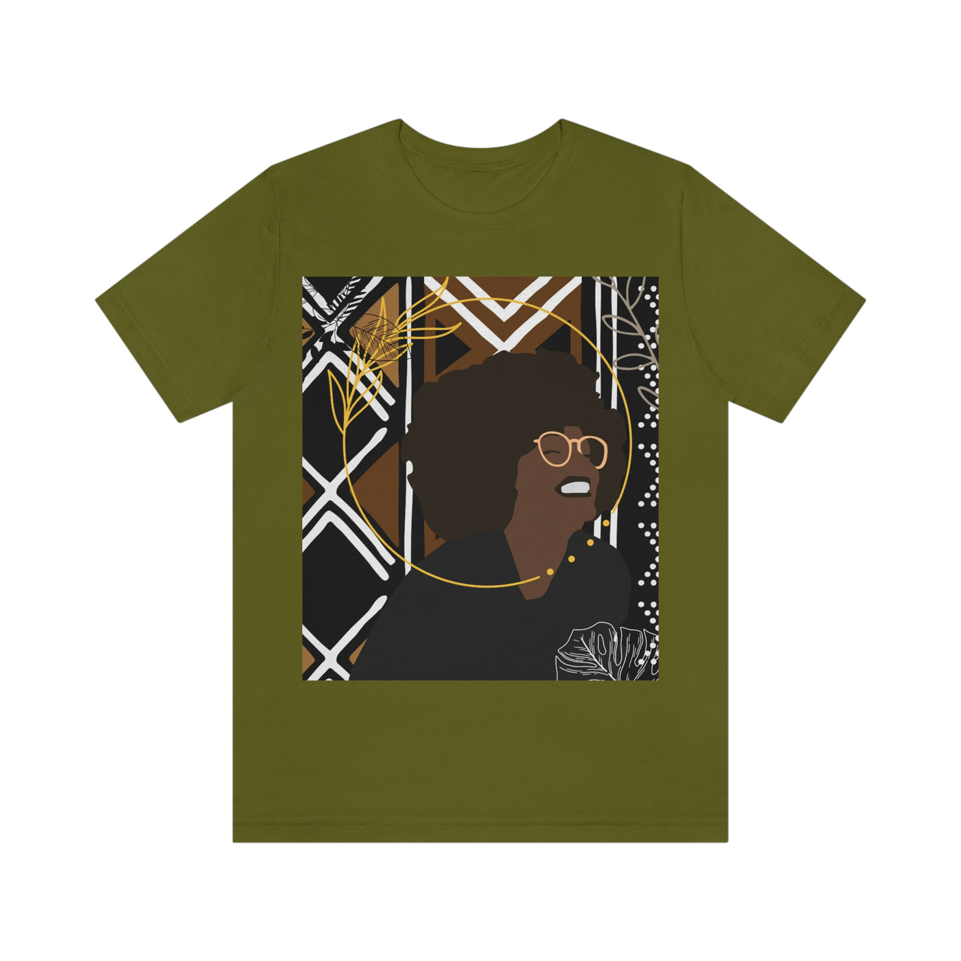Afro Woman African Cotton Unisex Tee