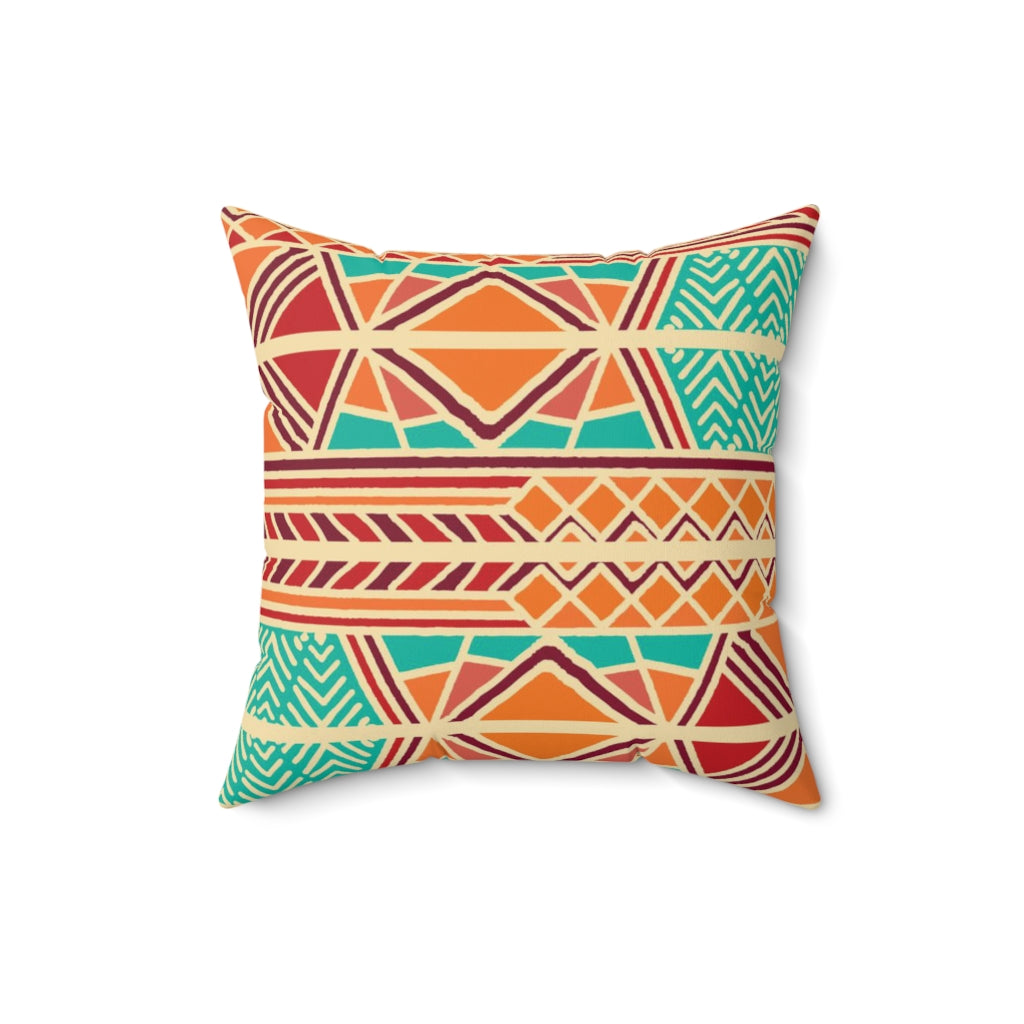 African Tribal Culture Pillow , Ankara Print Cushion African Print Pillow Pillow , Afrocentric Home Decor