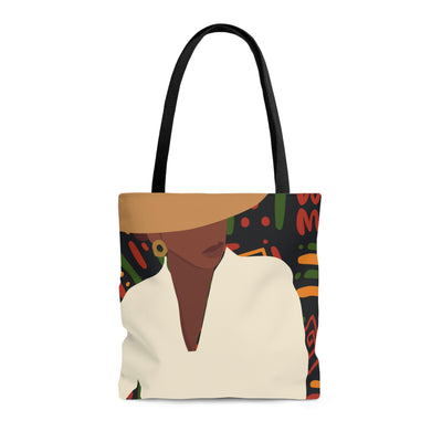 Black Queen Large Tote Bag